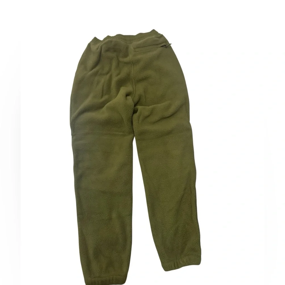 The North Face Ripstop Denali Pant Men's Green Fleece Jogger Pants Small NWT